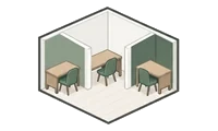 ภาพบรรยากาศห้อง Project Rooms