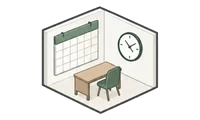 ภาพบรรยากาศห้อง Routine + Calendar